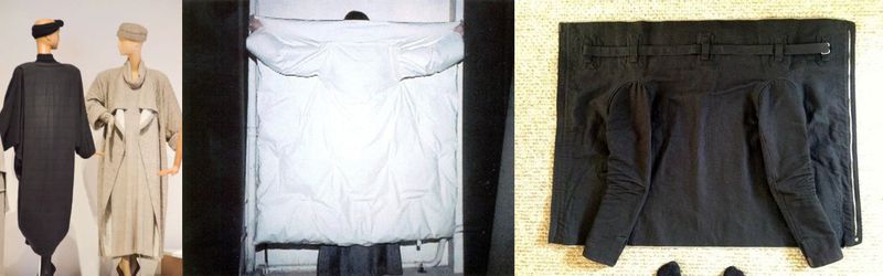 Patrick Kelly茧型外套;Margiela棉被大衣;CCP抹布丹宁夹克