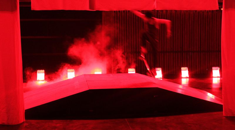 11秋冬季度秀场上的滑板Party