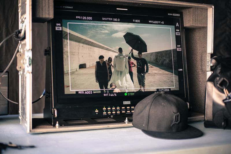 14春夏季度视频的拍摄现场