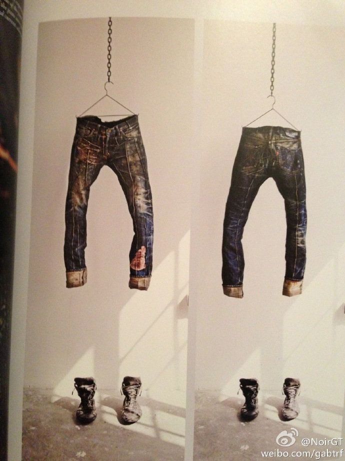 Saberi对Levi 's牛仔裤的改造